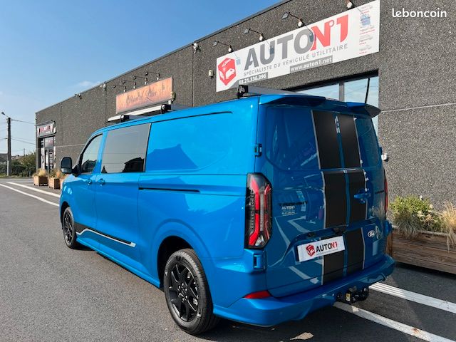 đ 56 950 FORD TRANSIT CUSTOM Sport 170 BVA8 â CABINE MODULABLE 2 Ă 7 PLACES â TVA RĂCUPĂRABLE â DISPONIBLE (image 3)