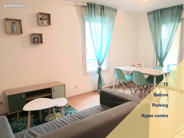 🔑T2 meublé Marcadieu PARKING et BALCON