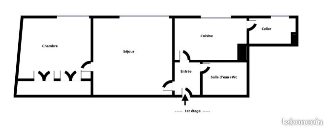 Appartement 2 pièces 49 m² (image 9)