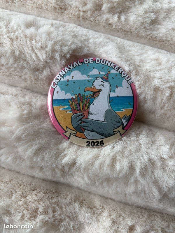Badge carnaval Dunkerque 2026 (image 1)