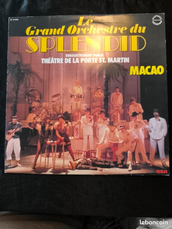 Le grand orchestre du Splendid Macao Vinyle 33t Label RCA (image 1)