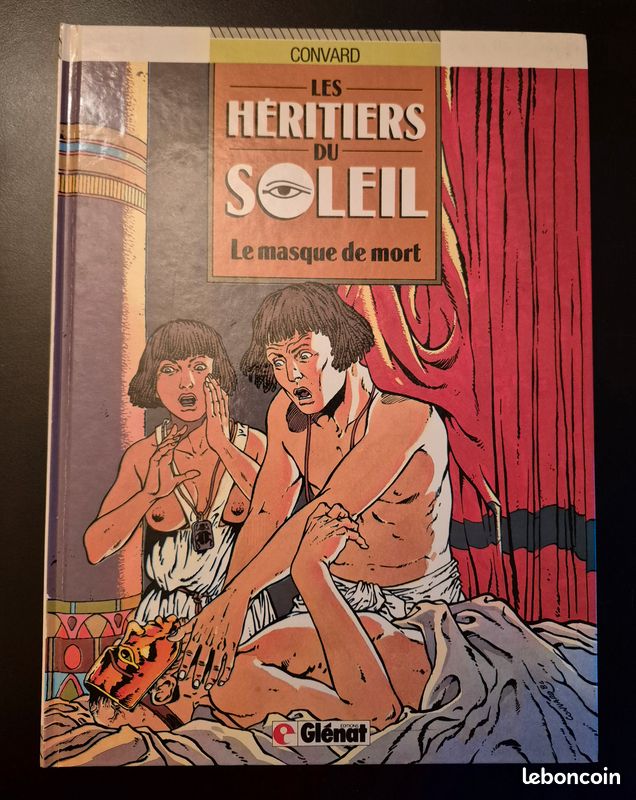 Bd LES HERITIERS DU SOLEIL- Le masque de mort (image 1)