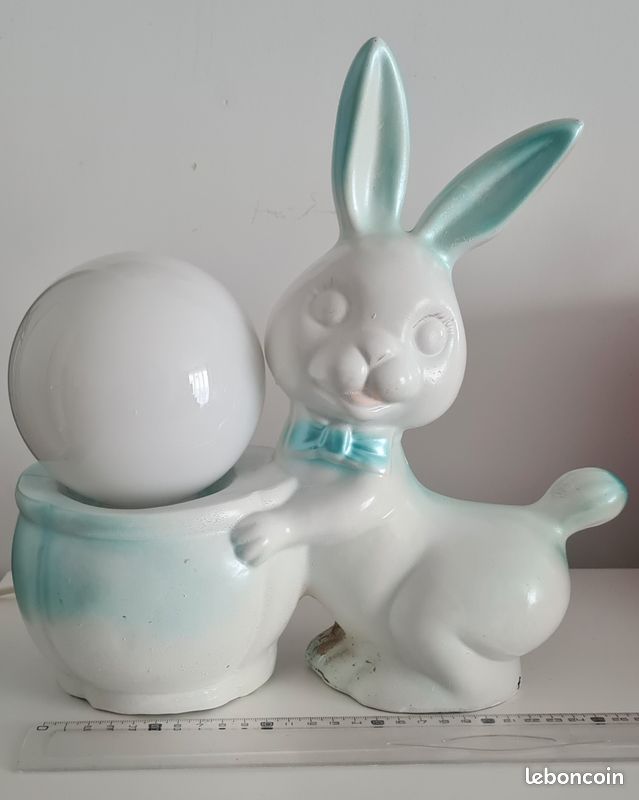 Lampe Néon Murale en Forme de Lapin