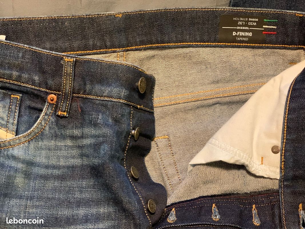 Jean Homme DIESEL D-FINING W33/L32 made in Italy (image 5)