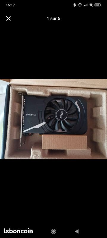 Carte graphique GeForce GT 1030 (image 1)