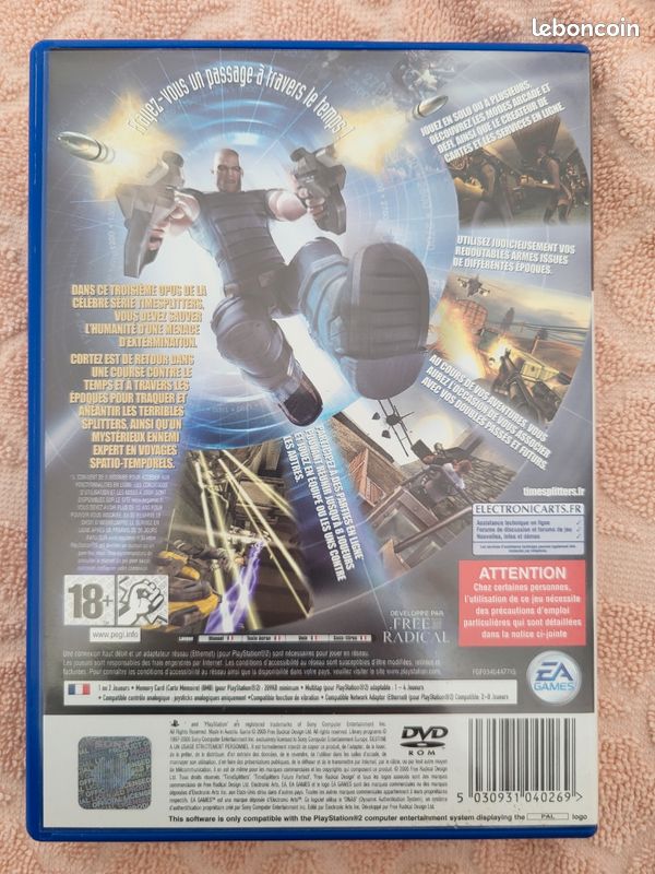 PS2 - TimeSplitters Future Perfect (image 2)
