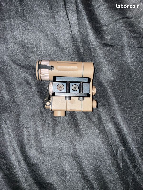 Boîtier Tactique PEQ-16A Element Tan - Complet avec Switch Déporté & Boîte (image 4)