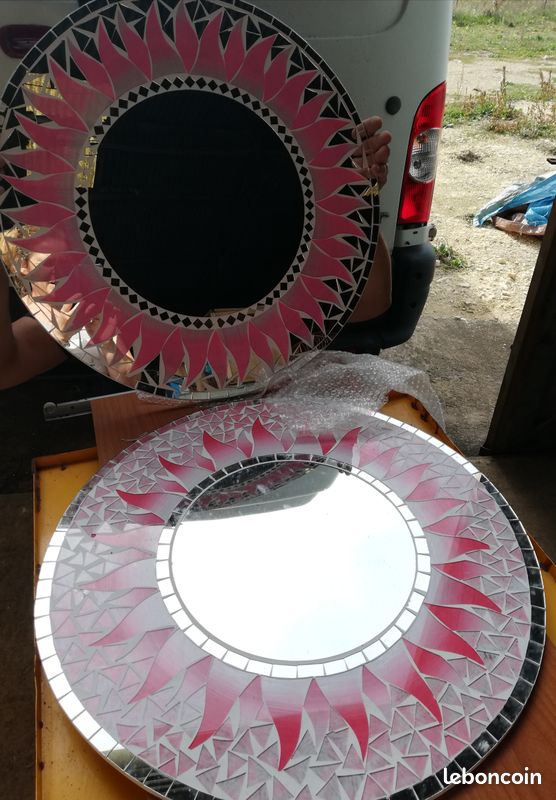 Miroir mosaïque desockage (image 7)