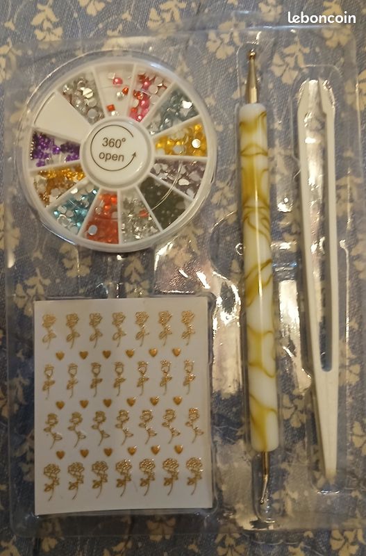 Kit ou set de nail art ongles manucure (image 4)