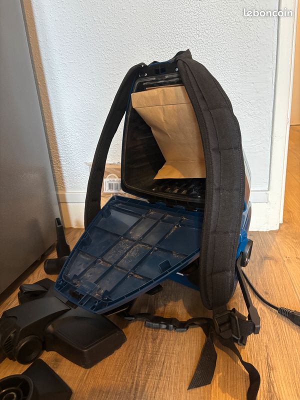 Aspirateur dorsal KOSMOS 4 professionnel anti cafard, punaise de lit & puce + accessoires + 10 sacs (image 4)