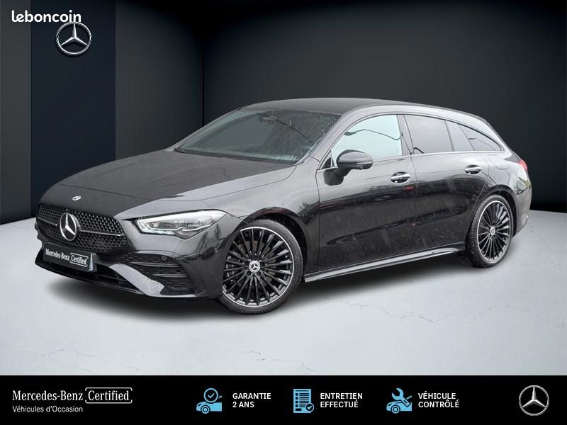 Mercedes CLA Shooting Brake 200 d AMG LINE TO SIEGES AVANTS ELECTRIQUES MEMOI (image 1)