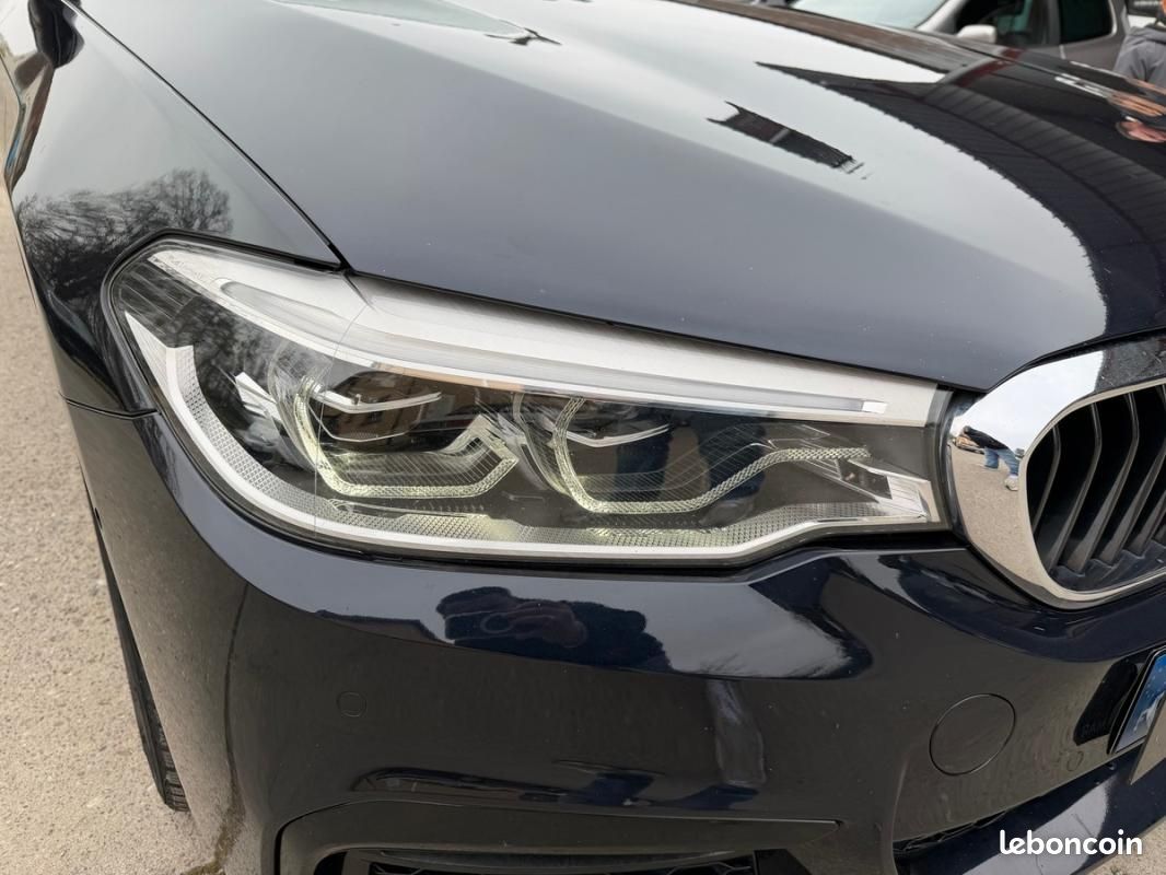 BMW Série 5 G30 520D xDrive 190 ch BVA 8 M Sport Harman Kardon / Toit ouvrant Caméra 360° (image 39)