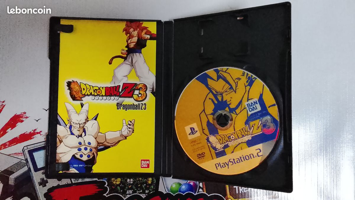 Lot Dragon Ball Z Budokai 1 2 3 PS2 JAP – Trilogie DBZ Bandai Import Japon (image 5)