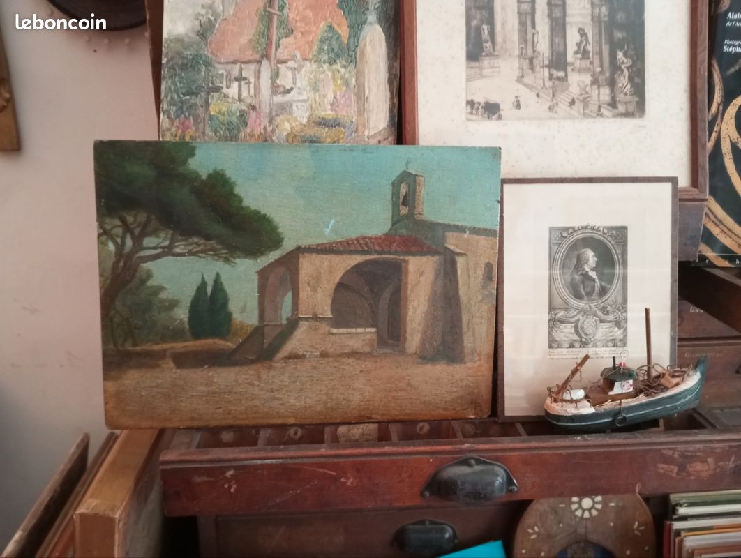 🌸ART Tableau sur bois (image 1)