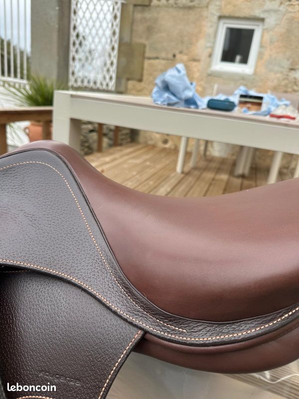 Coupe Selle Total Saddle Fit STABILITÉ+ Avec Cuirs - Taille 54 - Saut - Marron