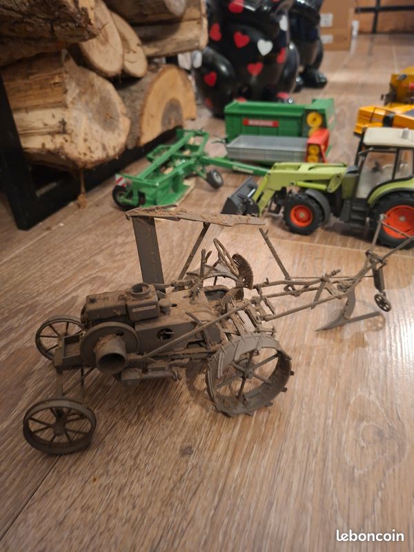 Fendt dieselross charue universal hobbies miniature agricole (image 6)