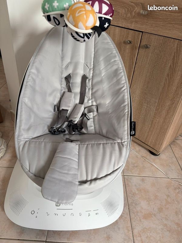 Balancelle électrique bébé 4moms mamaRoo – Très bon état (image 3)