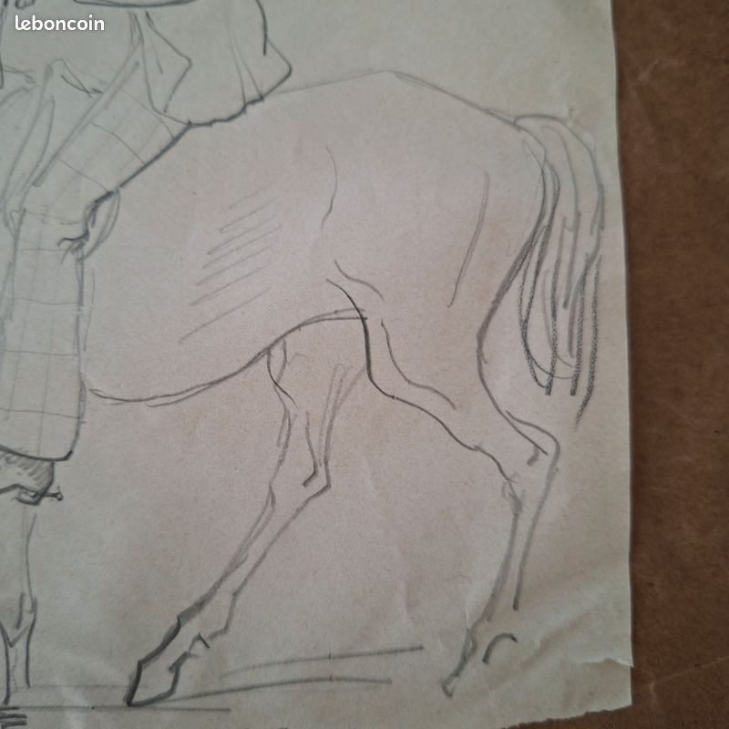 Dessin esquisse caricaturistes et illustrateurs français vers 1870 (image 6)