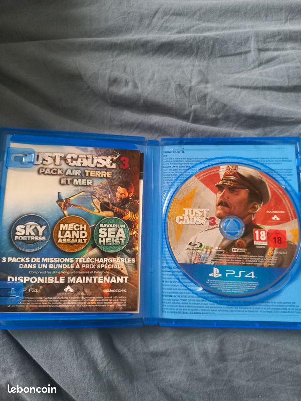 Jeu just cause de 3 PS4 (image 3)
