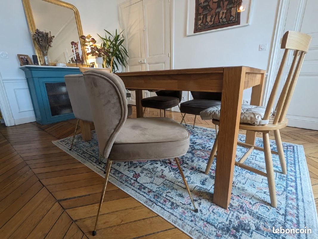 Chaise Wayne NV Gallery beige velour (image 6)