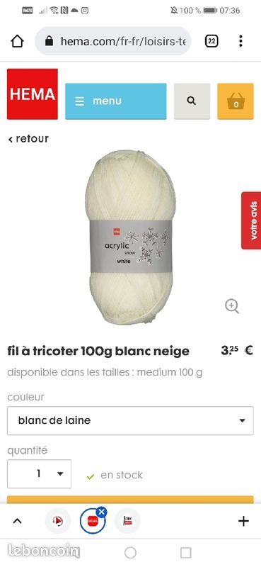 Pelotte acrylique lot de 10 (image 3)
