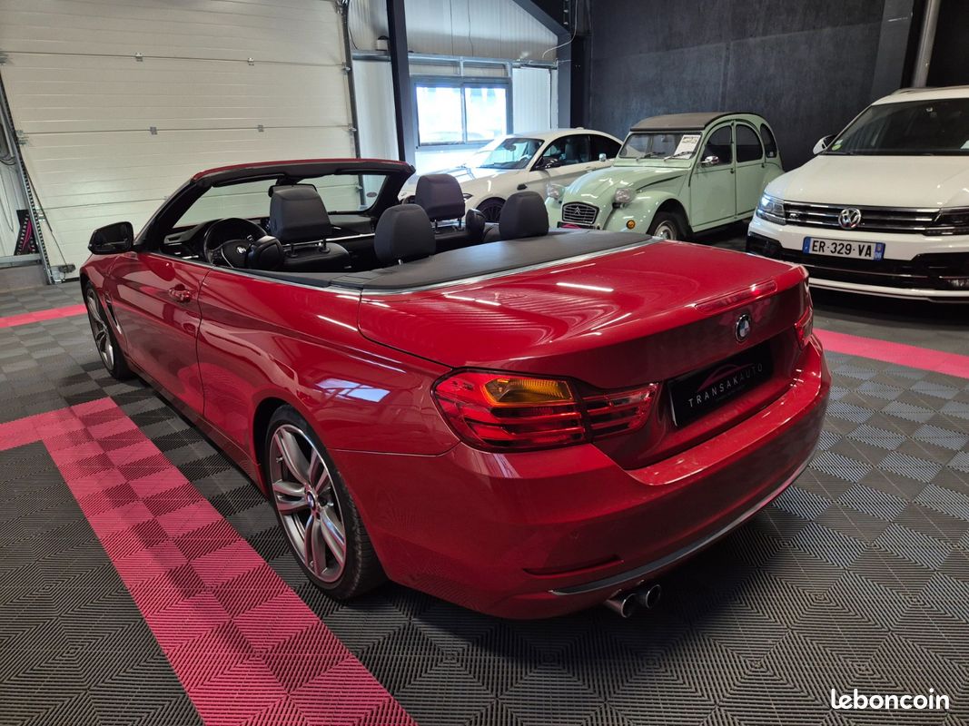 BMW SERIE 4 CABRIOLET F33 428i 245 ch Luxury A / REVISION A JOUR / BOITIER ETHANOL HOMOLOGUE (image 3)
