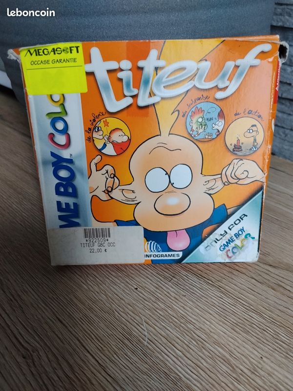 Jeux Vidéo Titeuf Game Boy Color d'occasion