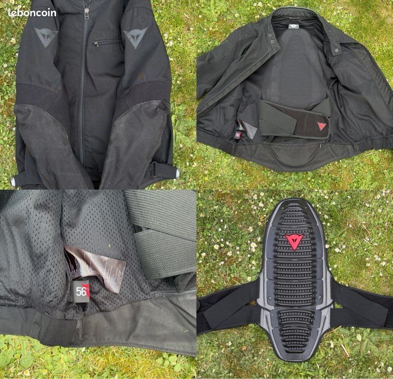 Blouson Moto Dainese été – Taille 56 (XL) (image 3)