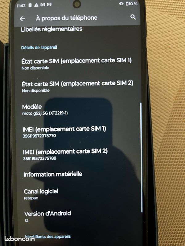 Motorola moto g 52j (image 3)