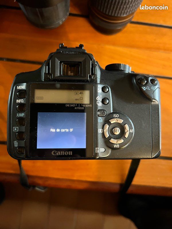 Canon EOS 350D – Appareil Photo Reflex Numérique – Occasion (bon état)