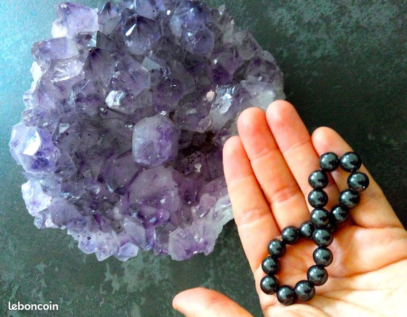 ❤️ Bracelet en Hématite, LITHOTHERAPIE (image 1)