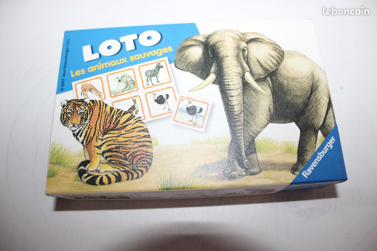LOTO Les animaux sauvages (image 1)