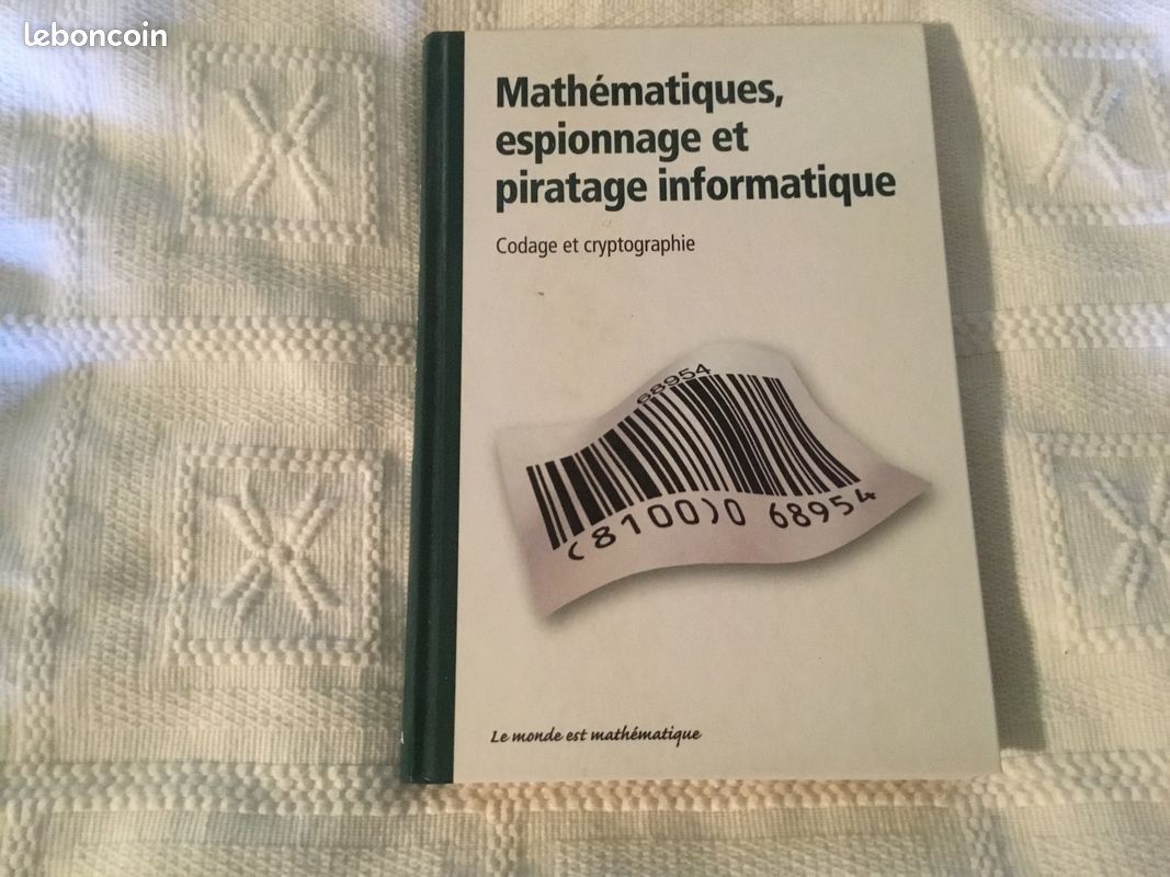 Livre mathématique et cryptage (image 1)
