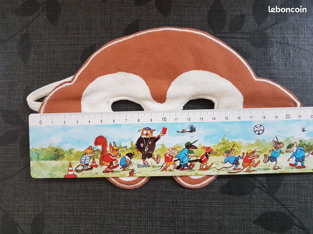 Masque de déguisement en COTON - chien - pour bébé ou jeune enfant jusqu'à 7 ans (image 5)