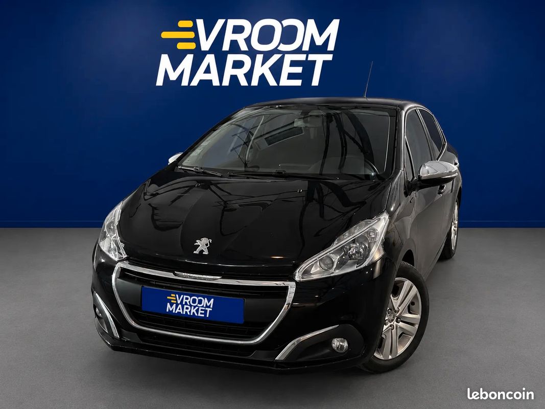 PEUGEOT 208 1.6 D 75ch STYLE - 2017 - CarPlay - Suivi complet - Régulateur de vitesse - Climatisation - Bluethoot (image 1)