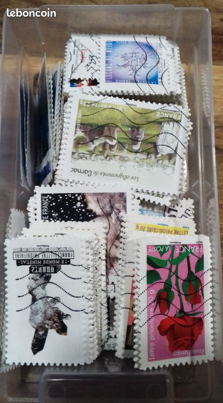 Lot De 90 Timbres Autoadhésifs De France Oblitérés – Années 2000 Et Plus, Beaux Cachets AA6