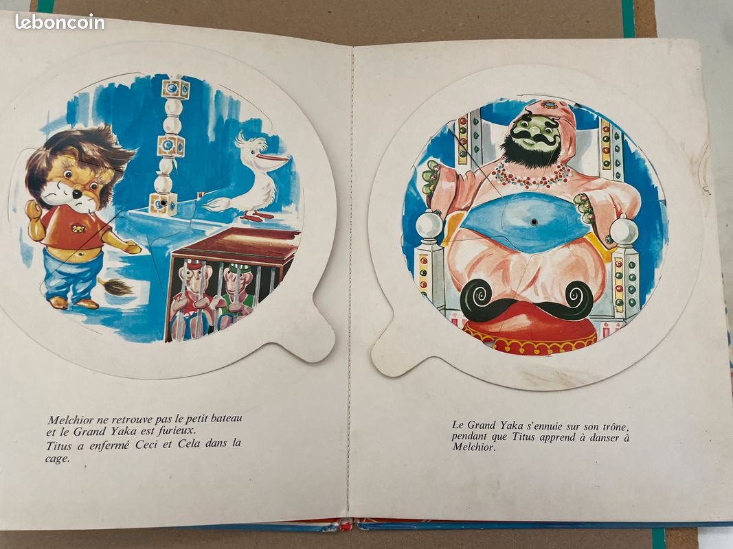 Titus le petit lion pop up livre animé (image 15)