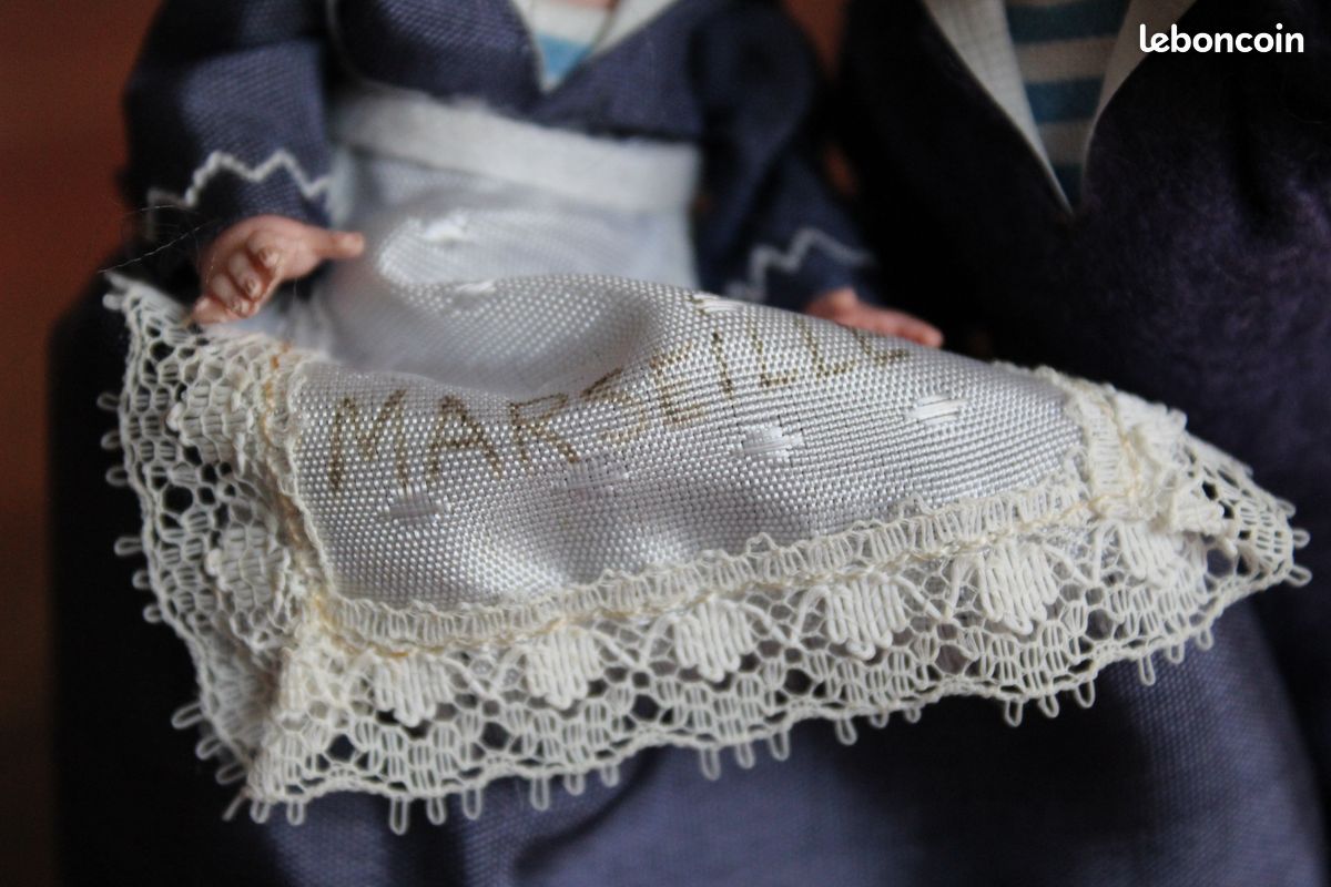 Couple de marins Marseillais vintage en boîte (image 10)