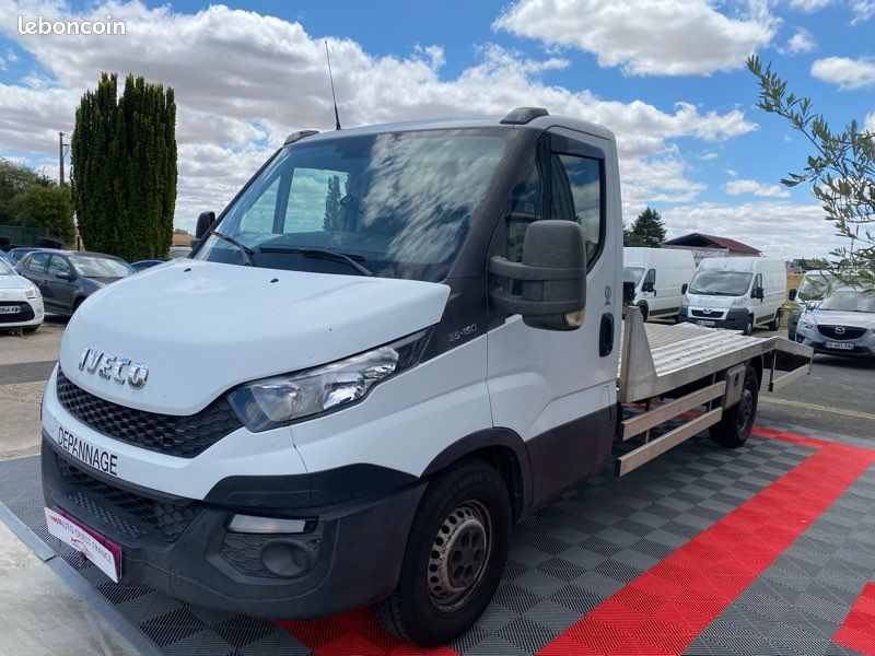 Iveco Daily plateau 2.3 hpi 150 CH RÉVISE ET GARANTIE FACILITÉ PAIEMENT 3X4X (image 2)