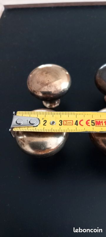 Poignées de commode bronze vintage (image 2)