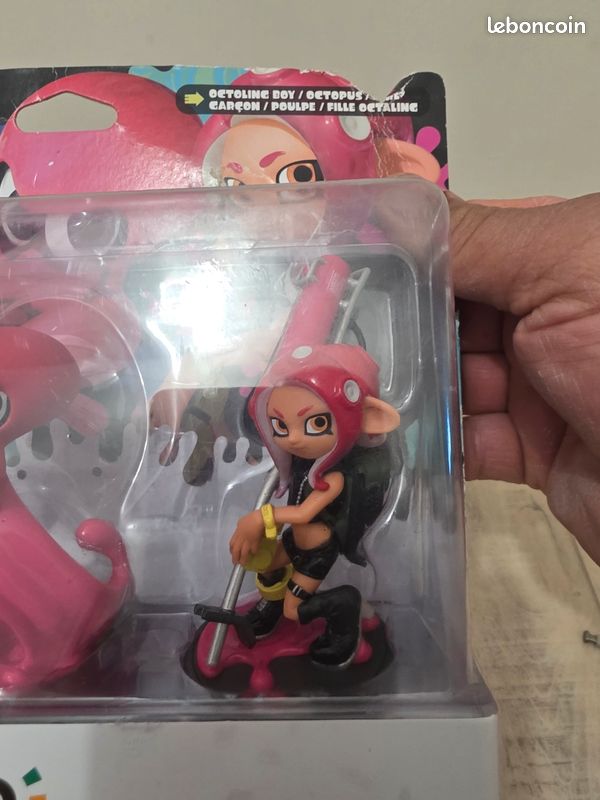 Amiibo Splatoon Octoling – Garçon Et Fille (Octopus), Neuf Sous Blister, Série Super Smash Bros.