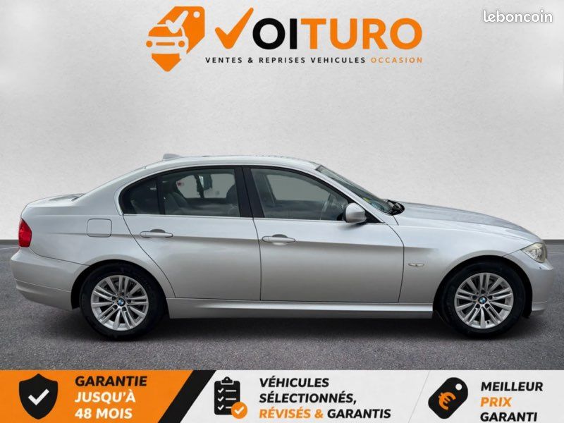 BMW Série 3 E90 LCI Berline 320d 2.0 d 177 cv,GPS,Siège cuir,Double des Clee,Révisée,⭐️Garantie 12 Mois✅ (image 6)