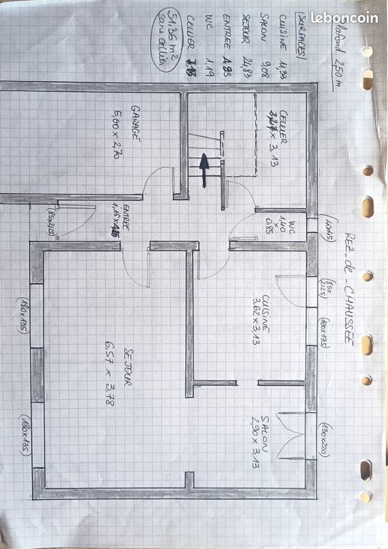 Maison 6 pièces 140 m² · à Tours · 140 m² · 210 000 €