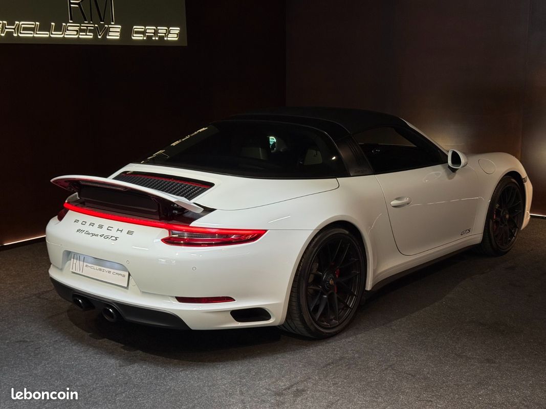 Porsche 911 991 Carrera 4 GTS Targa PDK Immat France Bose / Echappement Sport (image 14)