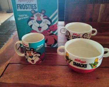 Mug Vintage Kellogg's Frosties Avec Tigre - Céramique - Neuf (petits Défauts Possibles)