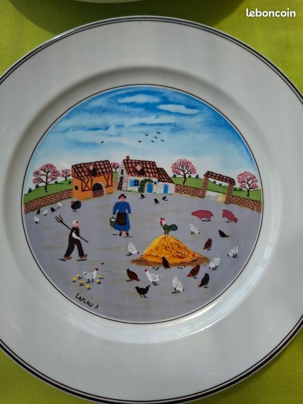 Assiette villeroy design naïf (image 2)