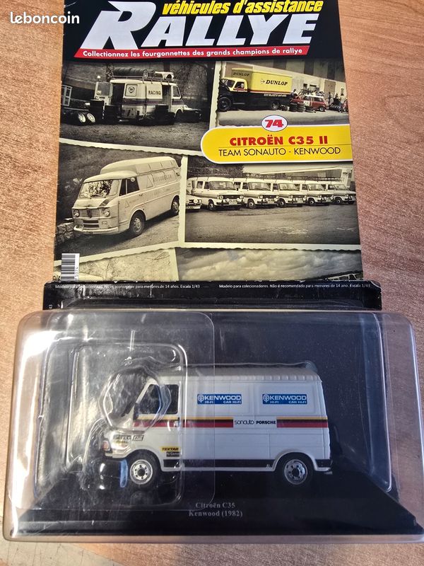 Modèle Réduit CITROËN C35 Assistance Kenwood 1982 Altaya 1/43 - Neuf | Collection Auto Miniature