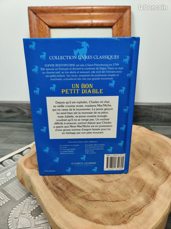 Livre Un bon petit diable - La comtesse de Ségur (image 2)