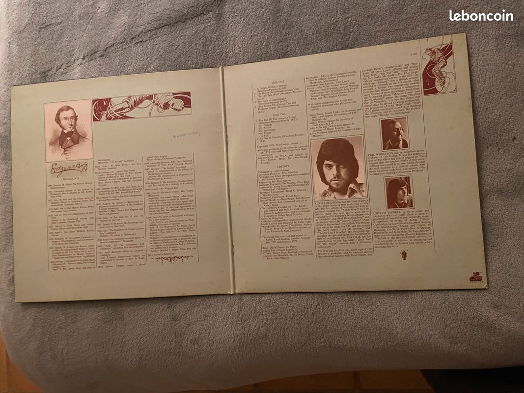 2 Vinyles 33 rpm : The Alan Parsons Project (image 8)