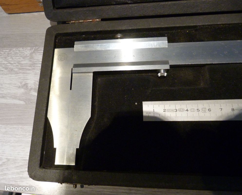 Rare Pied à Coulisse de Précision ROCH France (1963) – 500mm – État Exceptionnel (image 1)